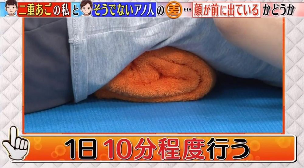 維持這個姿勢每天平躺大約10分鐘。