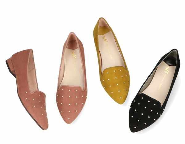 WA Comfort Pearl Studs Flats 原價HK$490.0 現價 HK$147 WA Comfort Pearl Studs Flats 原價HK$490.0 現價 HK$147