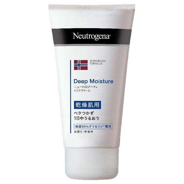 【第9位 Neutrogena Deep Moisture Hand Cream容量：75ml | 價格：657円】奶油霜狀質地，富含醫用級的保濕成分，保濕效果優秀，但溫水洗手後容易掉落，推薦於晚間睡前使用。（保濕力：A；使用感：C；成分：A；耐水性：D）