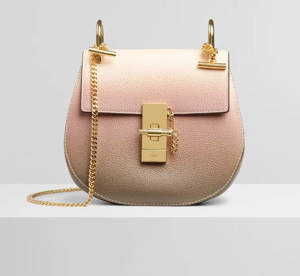 Drew mini shoulder bag in color-shading grained calfskin 原價HK$ 15,500 現價 HK$ 10,850