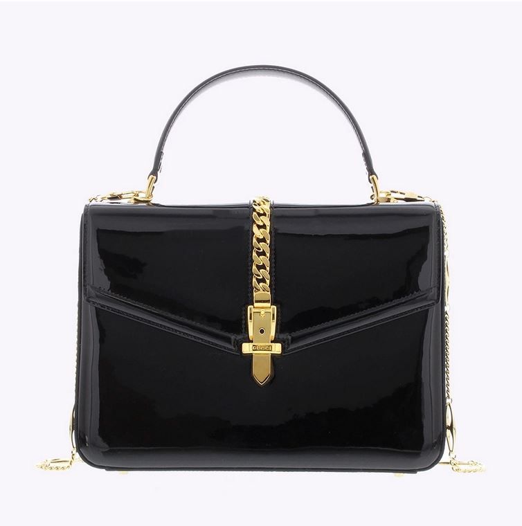 Gucci Sylvie 1969 肩背包(黑色)  | 網購價HK$ 26,750
