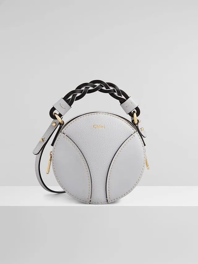Chloé  MINI DARIA ROUND BAG Mini Daria round bag in grained & shiny calfskin  HK$ 7,000 