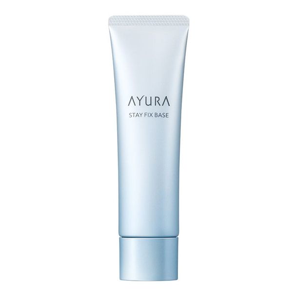 AYURA STAY FIX BASE (3500円/30g):底霜除了能調正膚色外，亦能吸收皮膚油脂和汗水，令底妝變得更持久，同時亦能達至保濕平衡的效果。