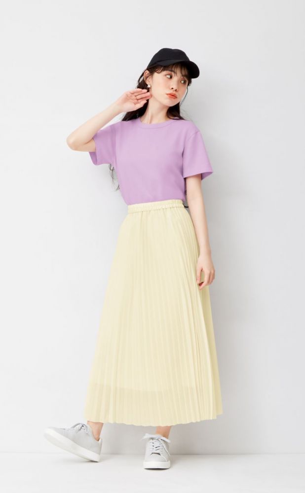 Organza pleated skirt (原價：HK$179/特價：HK$149)