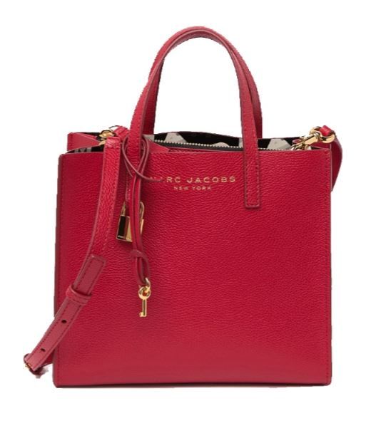 Marc Jacobs Mini Grind Coated Leather Tote Fire Red HK$ 3,968.00 現價 HK$ 2,680.00