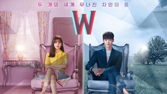 6.《W－兩個世界》 主演： 李鍾碩、韓孝周| 電視台：MBC (2016年) 