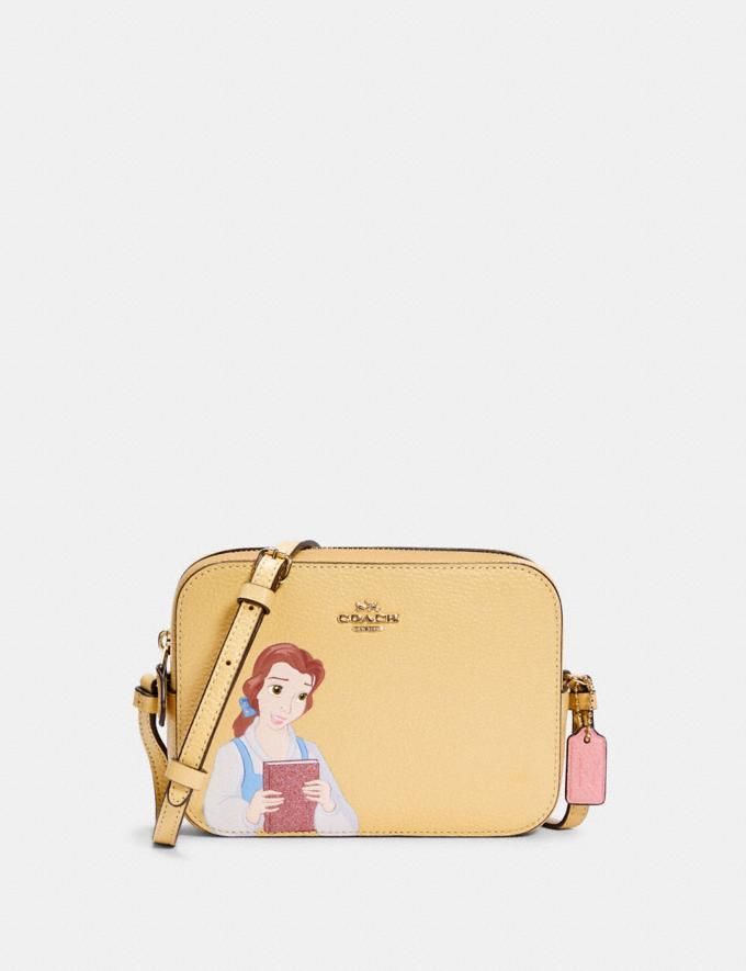 Disney X Coach Mini Camera Bag With Belle 價值 美金$278｜5折 $139
