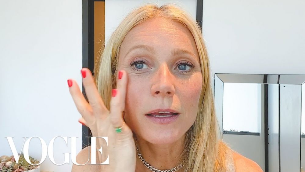 最近，Gwyneth Paltrow雜誌邀請拍攝分享護膚程序。