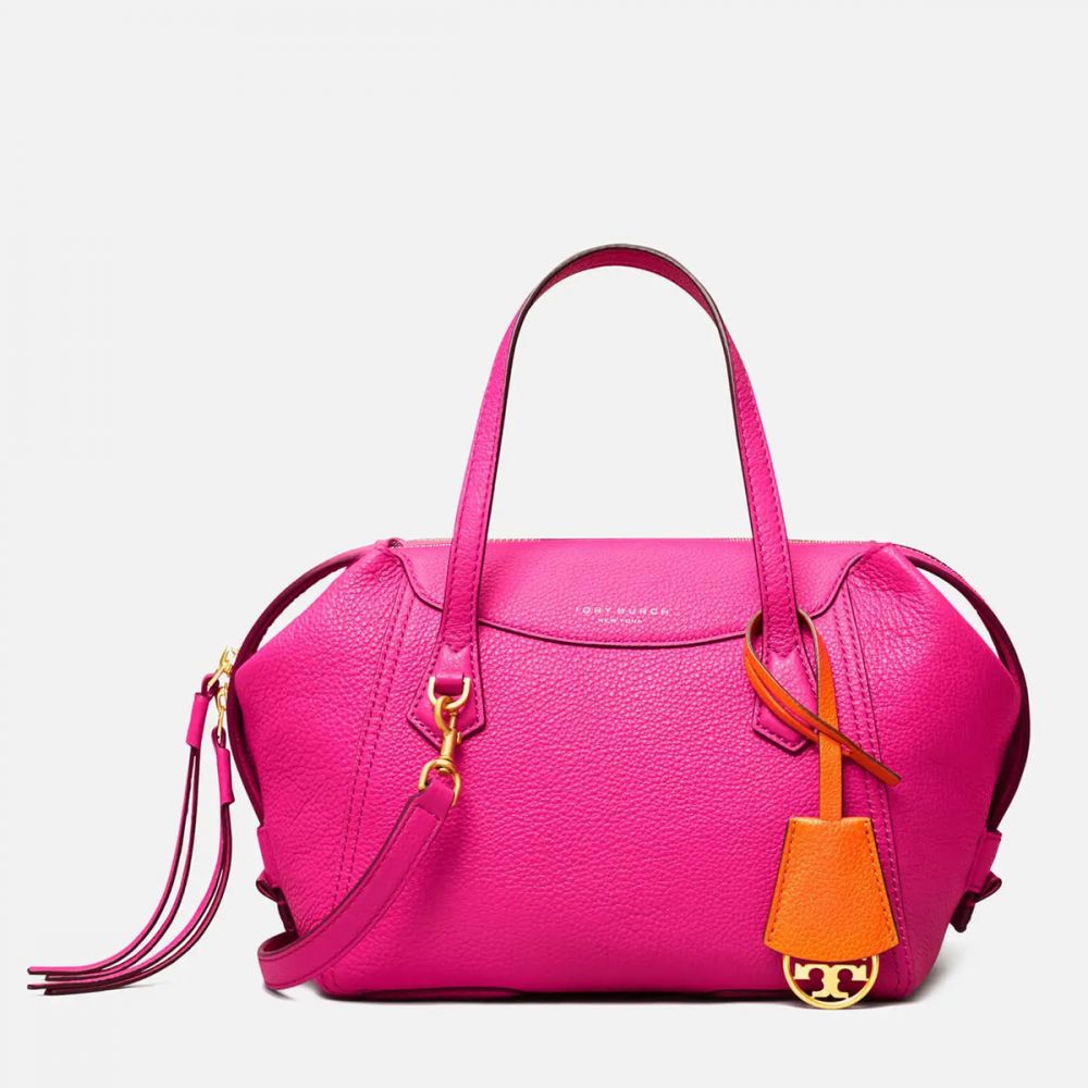 Tory Burch Women's Perry Small Satchel - Crazy Pink：原價：HK$5098.5 |現售：HK$3059.1