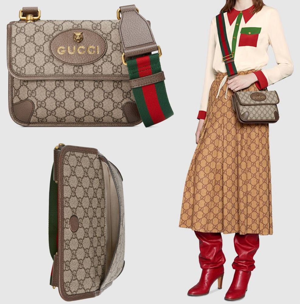 Gucci Neo Vintage Smal 斜孭包：原價：HK$15,090 | 現售：HK$12,830