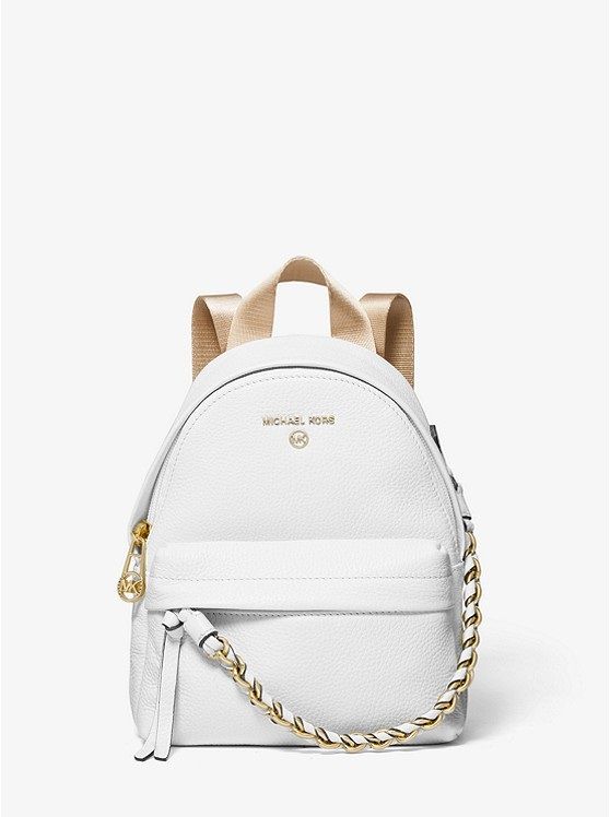 MICHAEL MICHAEL KORS Slater Extra-Small Pebbled Leather Convertible Backpack HK$2800