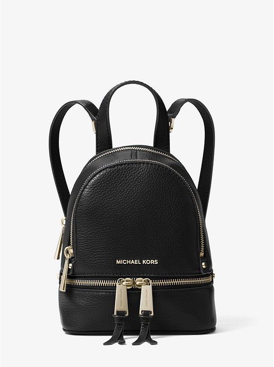 MICHAEL MICHAEL KORS Rhea Mini Leather Backpack HK$3030