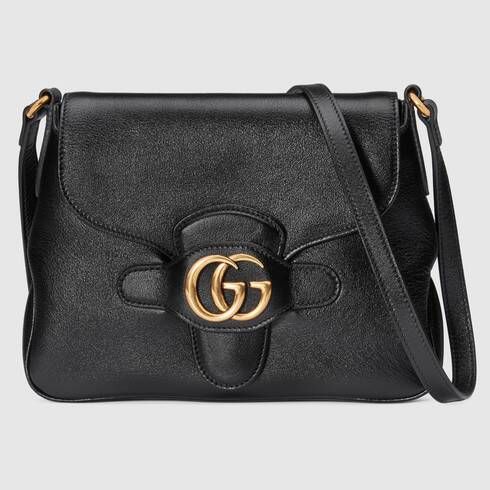 GUCCI Leather Dahlia Shoulder Bag 網購價 £1,400 | 香港官網價格 HK$15,000；快閃9折後，約港幣HK$ 13,593