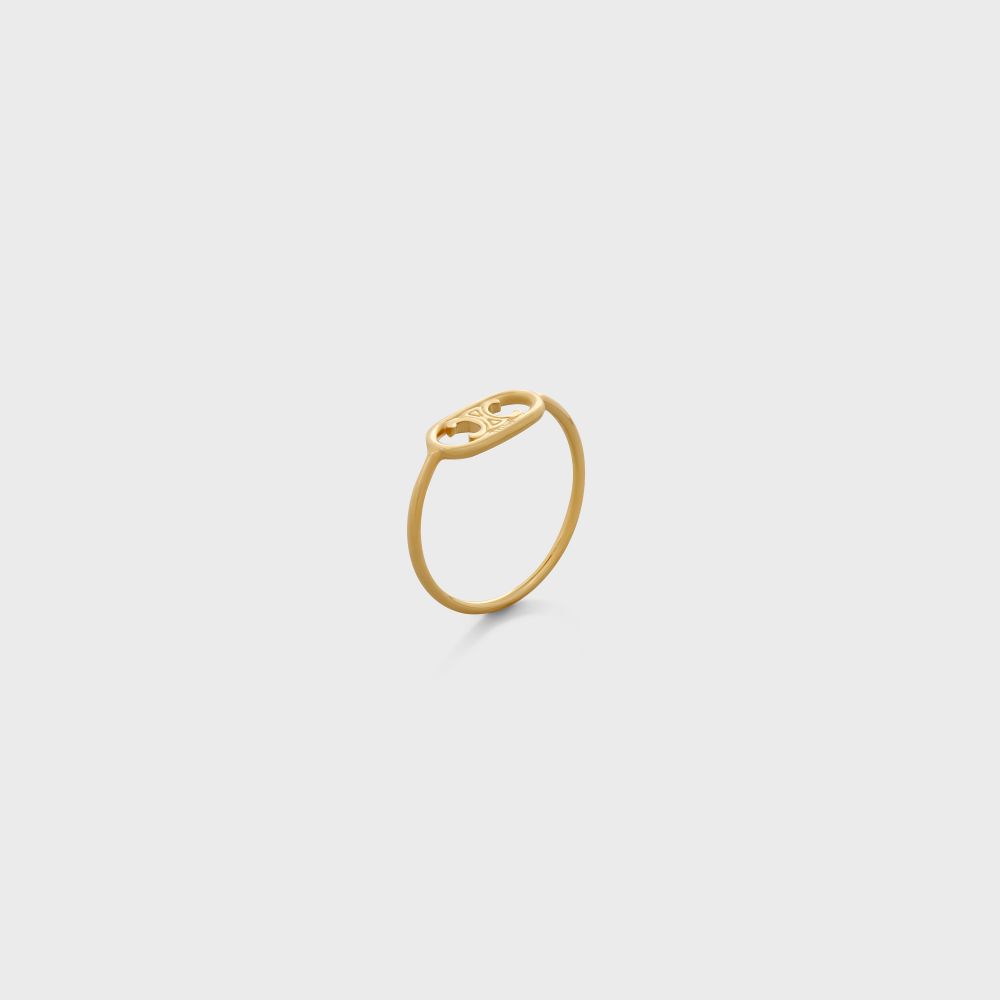 CELINE-MAILLON TRIOMPHE THIN RING IN BRASS WITH GOLD FINISH | HK$ 3,100