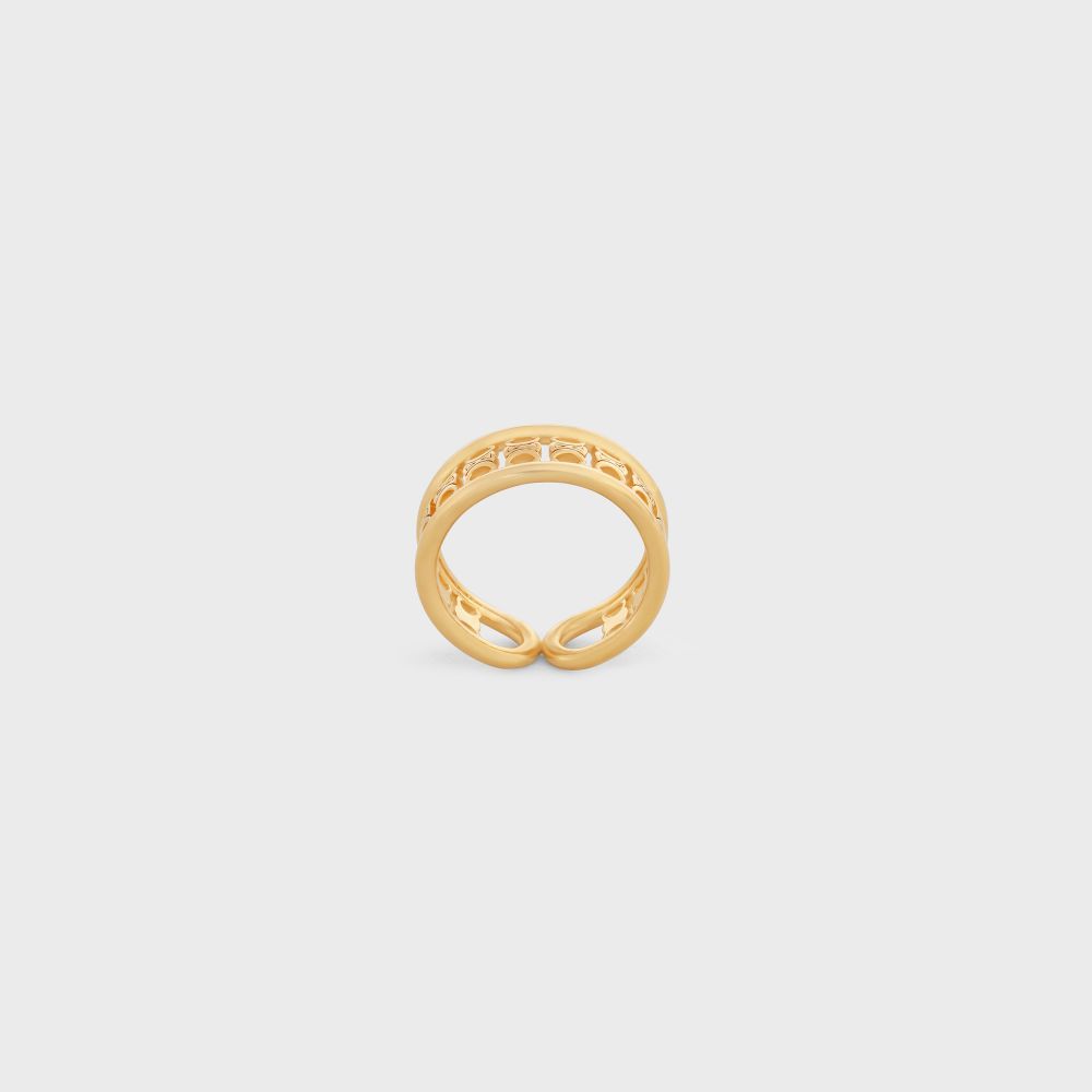 CELINE-MAILLON TRIOMPHE MULTI RING IN BRASS WITH GOLD FINISH | HK$ 3,750
