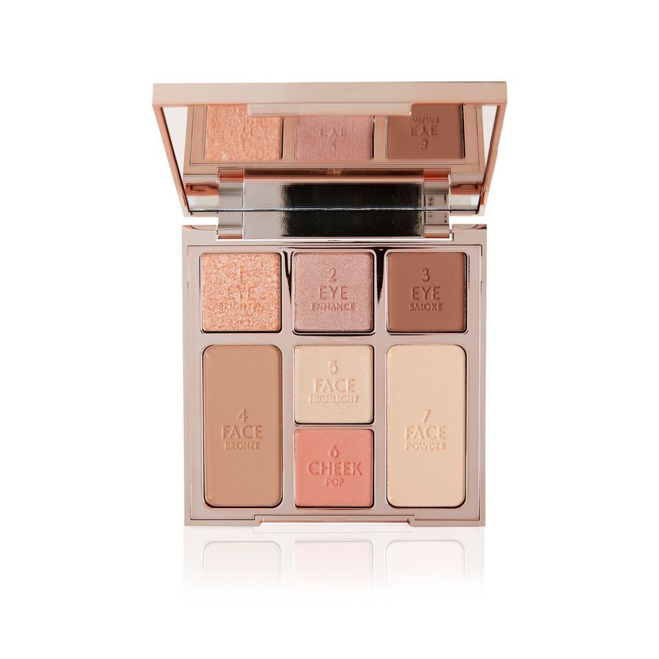 INSTANT LOOK OF LOVE IN A PALETTE™七合一多功能彩妝盤盤 港幣 570。#Pretty Blushed Beauty。