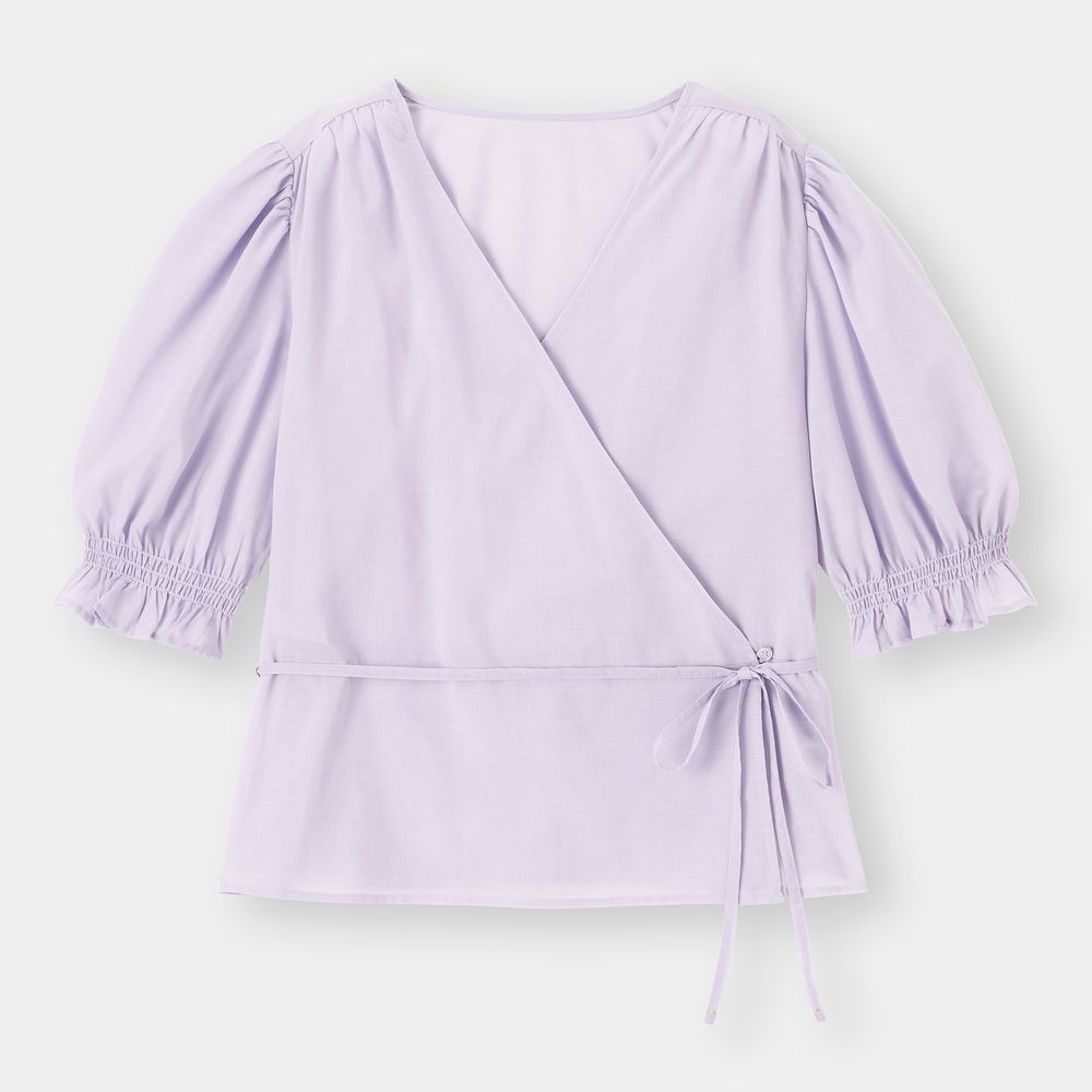 Cross over puff sleeve blouse $99 原價 $179