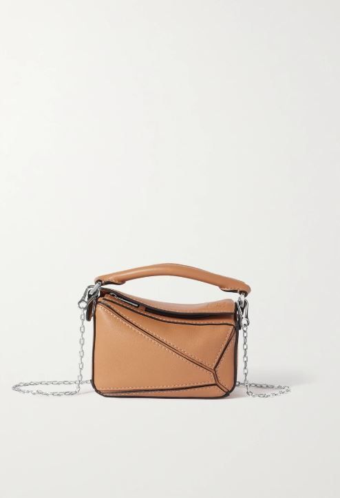 LOEWE Puzzle nano leather shoulder bag 網購價 £950 | 退稅後 £790 (折合港幣約$8,514) | 香港價HK$11,200