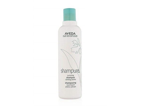 7. AVEDA shampure™ 純香洗髮水  產品蘊含25種純花植物成份，像是獨家專利配方Morikue™蛋白質、阿比西尼亞精油去舒緩頭皮不適，讓本來暗淡無光的頭髮變得潤澤有光彩。