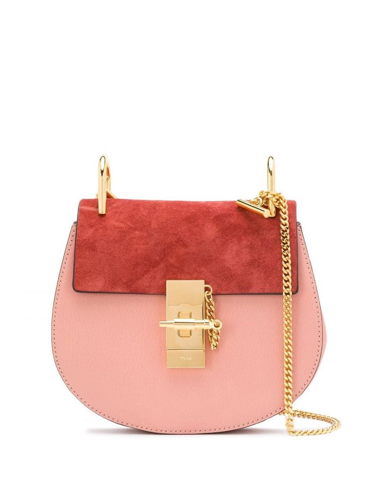 Chloé mini Drew shoulder bag  原價：HK$15,730 | 現售：HK$12,584 （8折）