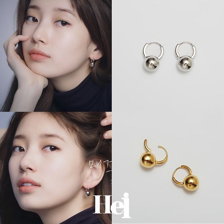 ball one-touch earring｜ ₩53,000
