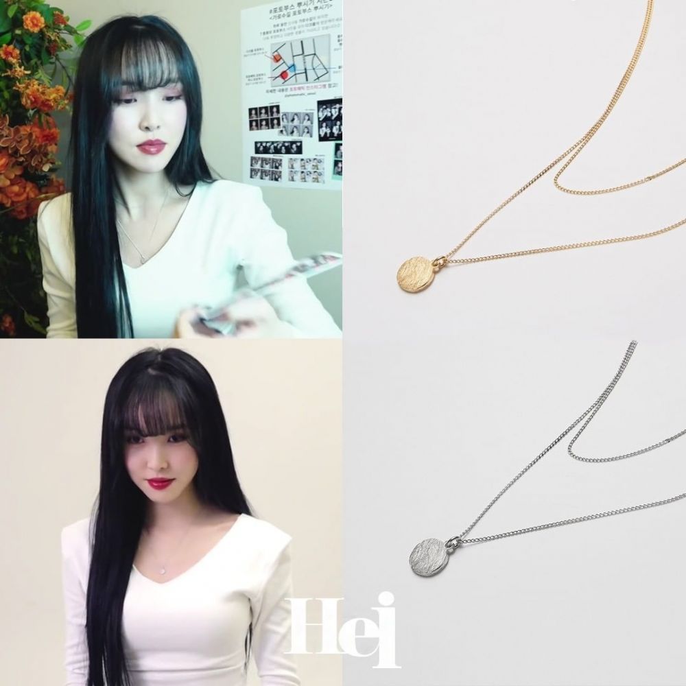 coin layered necklace｜ ₩47,000