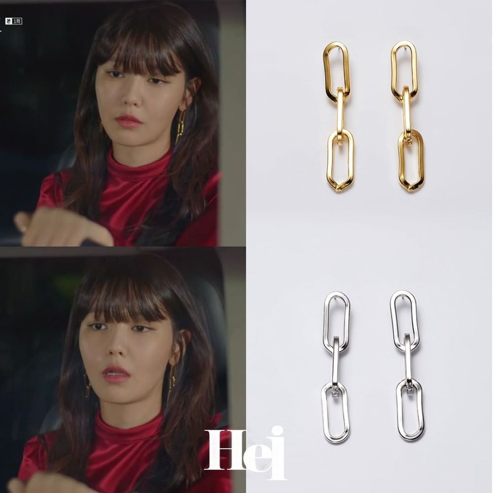 Noblesse chain drop earring｜ ₩25,000