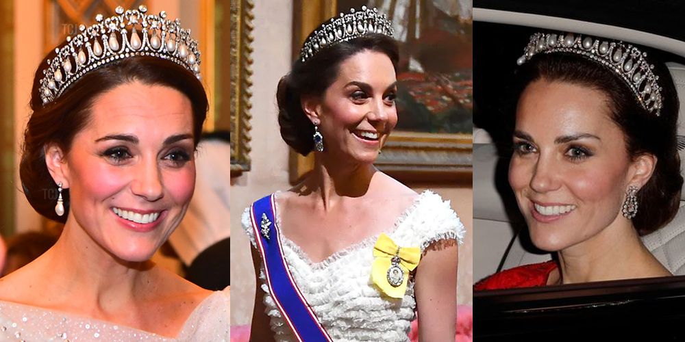 戴安娜王妃去世後，皇冠仍然保留在英女王的個人收藏中。直到凱特王妃在2015年戴上它出席公開場合之後，才再次看到這件作品，可見英女皇對於凱特王妃算得上是相當寵愛。