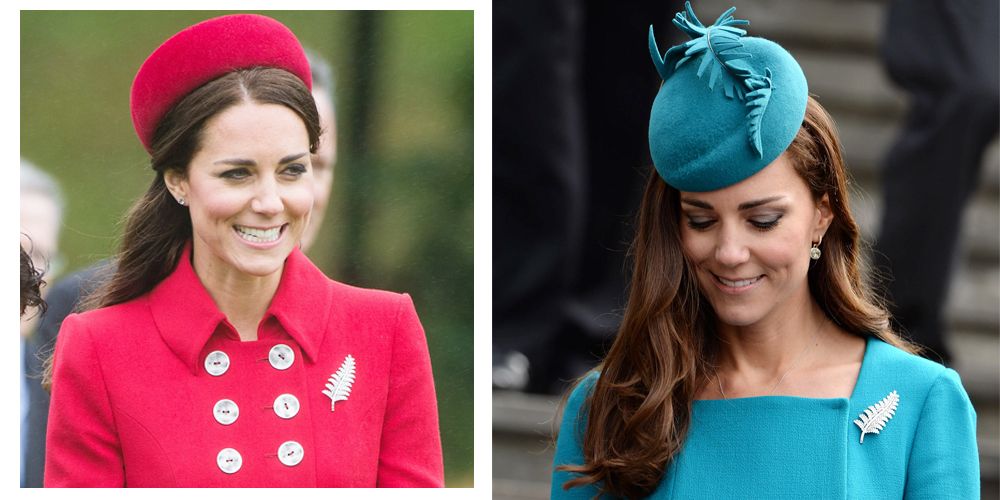 在2014年，英女王首次將胸針借予凱特王妃配戴出席新西蘭訪問。