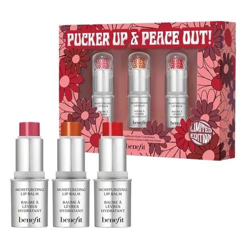 Pucker Up & Peace Out Lip Set：原價：HK$200｜現售：HK$160