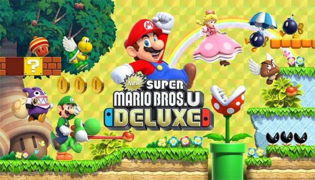 第十名：New Super Mario Bros. U Deluxe  銷售量：1,044萬  這款Mario Switch Game是2019上半年最高銷量第二名的遊戲，也是《New Super Mario Bros. U》和《New Super Luigi U》的二合一，角色「偷天兔」和「奇諾比珂」的增添讓新手玩家更容易上手。遊戲具備多人同玩模式，讓你可以與朋友一決高下，畫質更比以往提高，讓玩家有超高清享受。