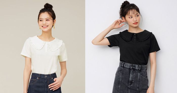  Frill collar T-shirt $149