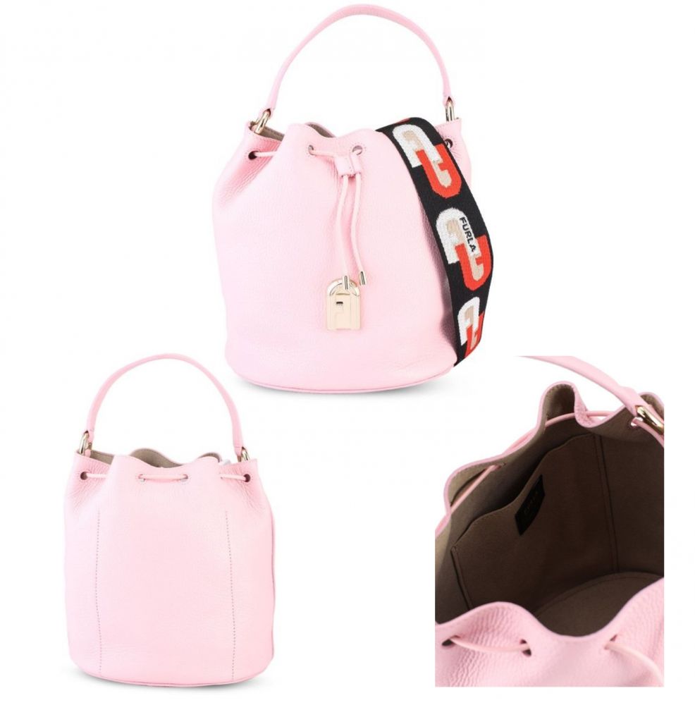Furla Sleek S Drawstring 20 Bag：原價：HK$4,539 ｜ 現售：HK$3,471.9