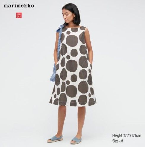UNIQLO x Marimekko LIMITED EDITION COLLECTION A 字型連身裙｜HK$299