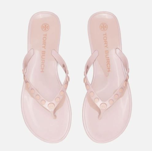 Tory Burch Women's Studded Jelly Flip Flops - Sedona Rose 原價HK$ 1236 | 限時67折 HK$828
