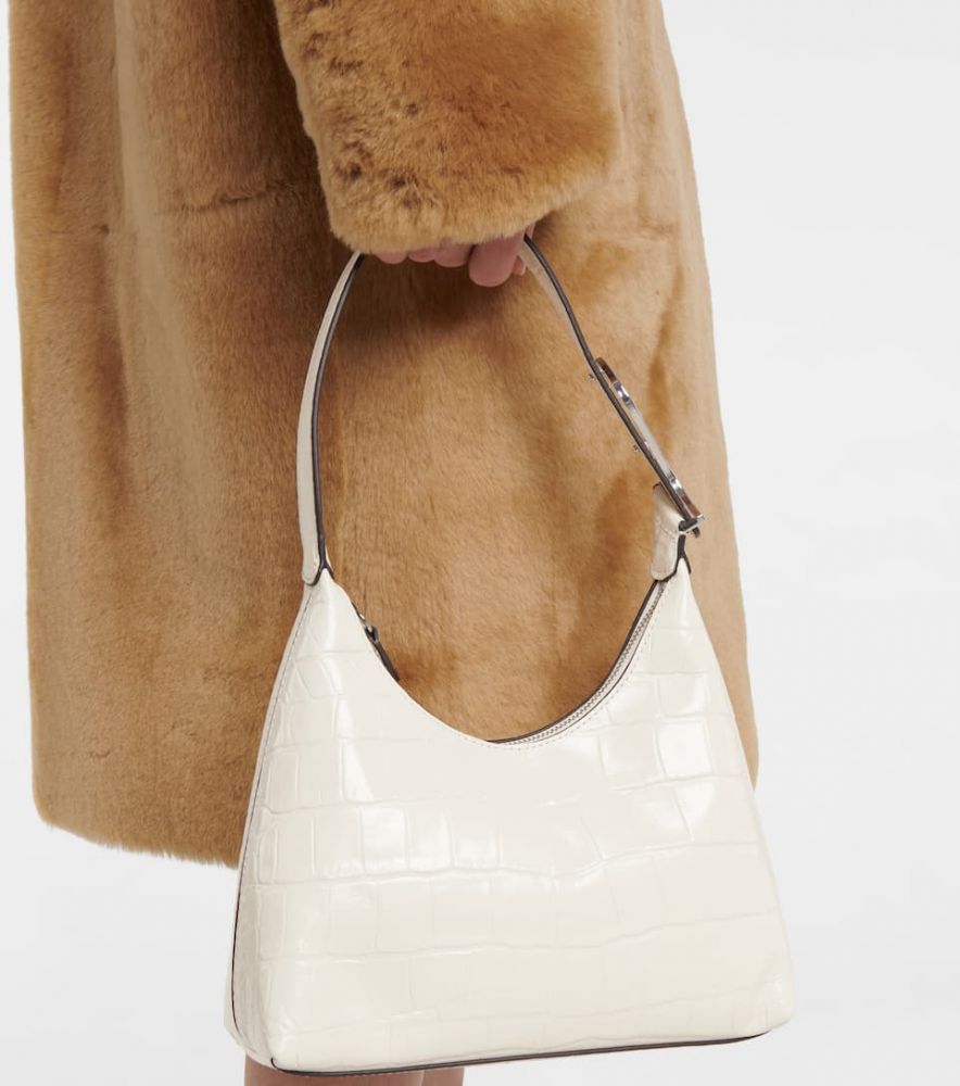 STAUD Scotty croc-effect leather shoudler bag 原價HK$ 2,310  | 特價HK$ 1,610 | 30% off