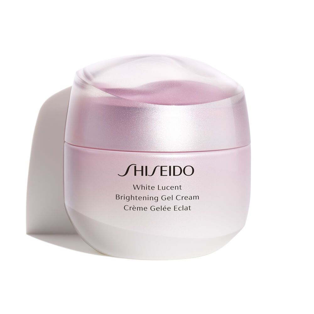 SHISEIDO WHITE LUCENT 速效美透白啫喱乳霜 HK$580/50ml  這款SHISEIDO的面霜是以清爽的啫喱質地，能夠給予肌膚24小時的補水功效，幫助改善色斑以及暗沉，讓肌膚變得剔透亮白！