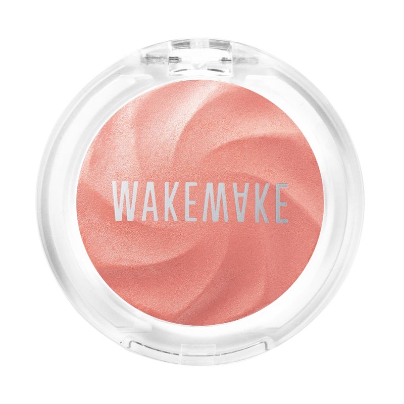  WAKEMAKE柔和亮澤胭脂 01 Sunshine Pink 亮粉紅 $95  | 採用烘焙工藝，透薄顯色、呈現珠光色澤，增添健康自然氣息。可作眼影或胭脂使用。
