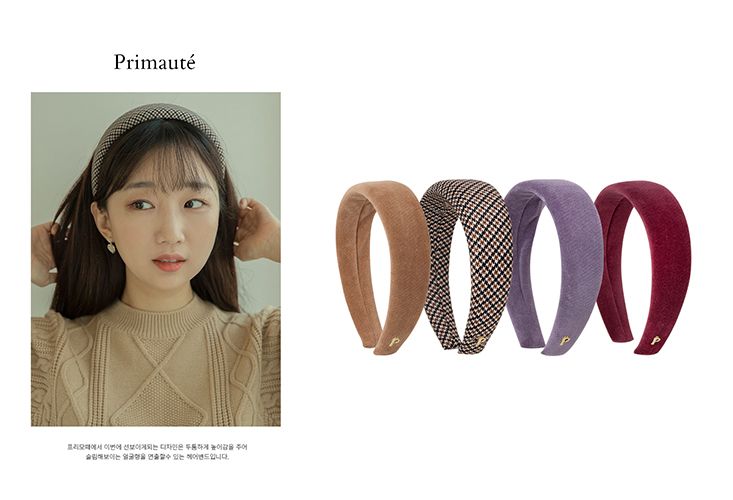 THICK WIDE HAIRBAND｜₩39,000