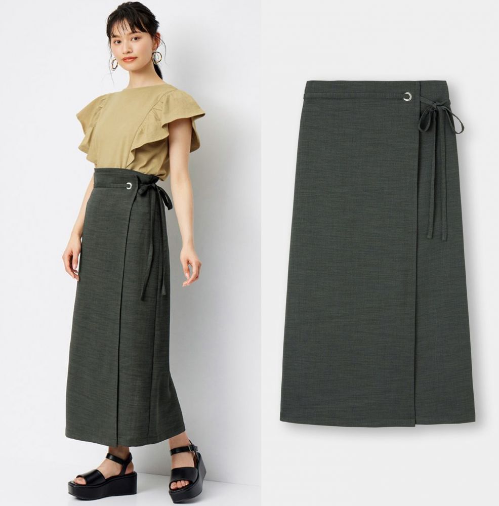 Wrapped narrow skirt  原價：HK$179｜現售：HK$99
