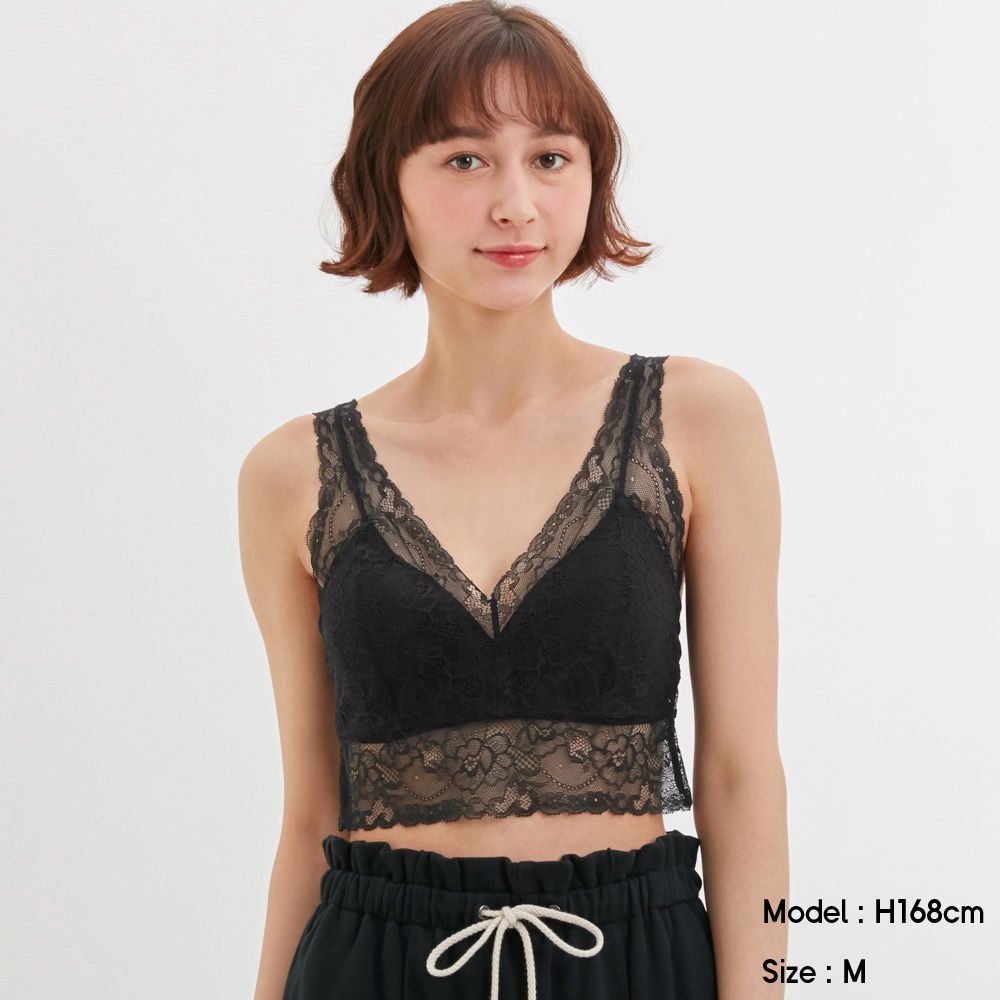 Natural non-wire bra(lace)  原價：HK$149｜現售：HK$59