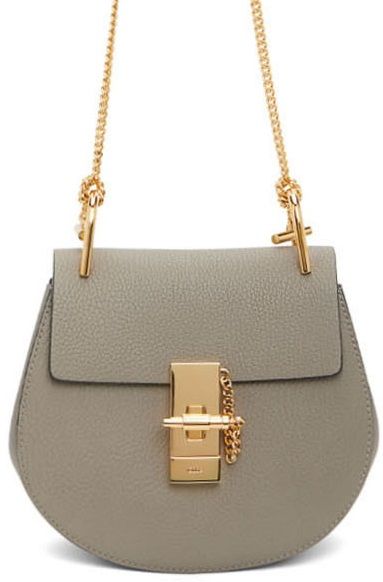 Grey Mini Drew Bag | 原價 HK$ 13400 | 34% OFF 優惠價 HK$ $$8844