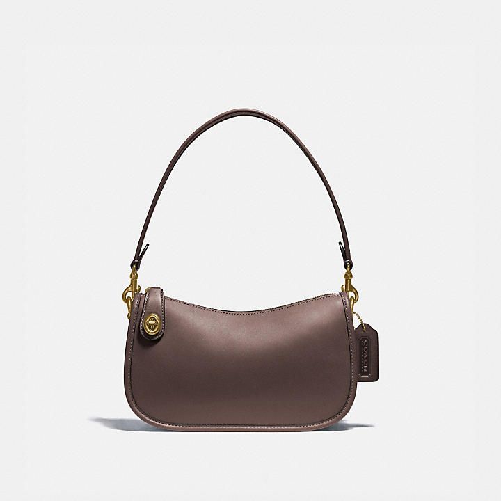 【2021新款】COACH Leather Originals Swinger Shoulder Bag 原價HK$2,650  | 特價HK$1,855 | 香港官網價HK$2800