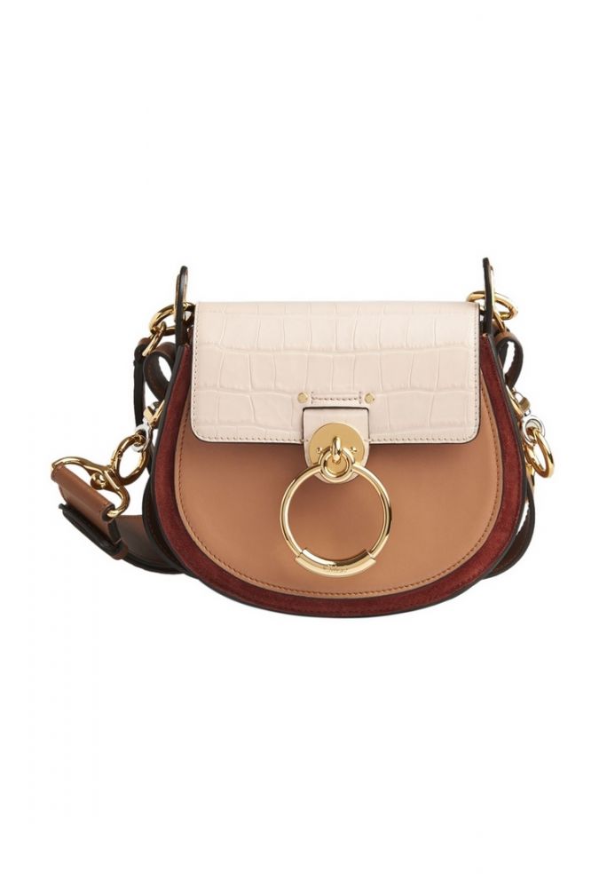Chloe Small Tess Crossbody Bag in Cement Pink   原價：HK$ 18,140.00  | 現售：HK$ 11,790.00 （65折）