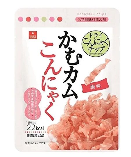 Asuzac 風味魔芋乾低卡零食 (梅子味)