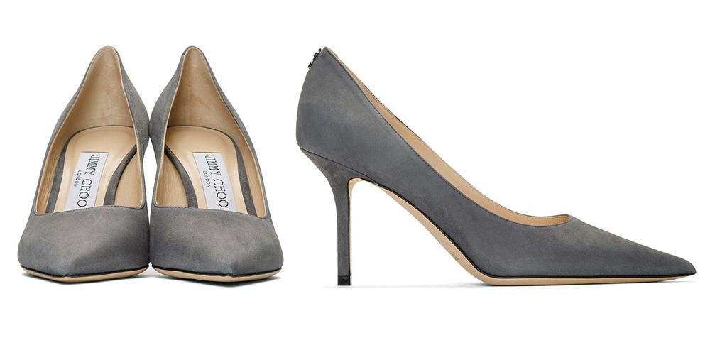 Grey Suede Love 85 Heels (原價HK$4,360│特價HK$2,834)
