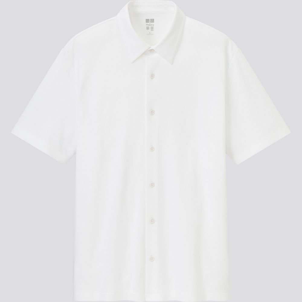 男裝 UNIQLO X Theory AIRism Slim Fit襯衫式Polo衫   原價：HK$199｜現售：HK$149