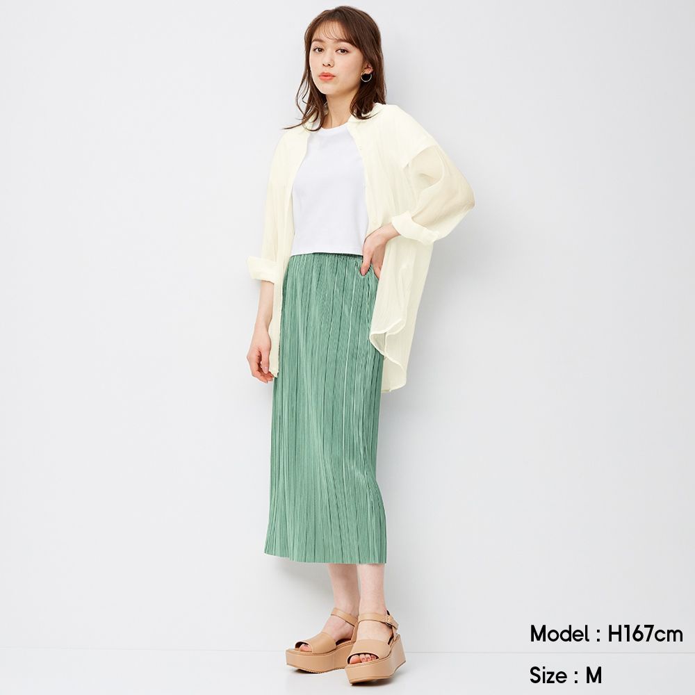 Random pleated narrow skirt│HK$179