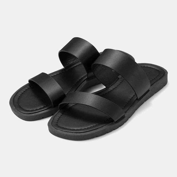 Double belt flat sandals│HK$179