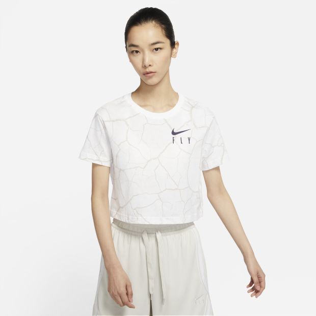 NIKE SWOOSH FLY 女子短款籃球T恤 HK$259